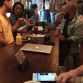 Panther Coffee - The shop is fairly  comprehensive and you can watch them roast beans and otherwise see the guts of the operation - Coffee & Tea Near Me - Miami, Florida