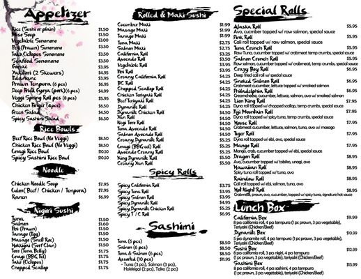 Menu photo 6 Sushi 199 To Go Langley, BC Menu photo 6 Sushi 199 To Go Langley, BC