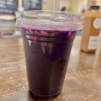 Project Seed Coffee - Ube Cold Brew with Almond Milk - Coffee & Tea Near Me - Virginia Beach, Virginia Project Seed Coffee - Ube Cold Brew with Almond Milk - Coffee & Tea Near Me - Virginia Beach, Virginia