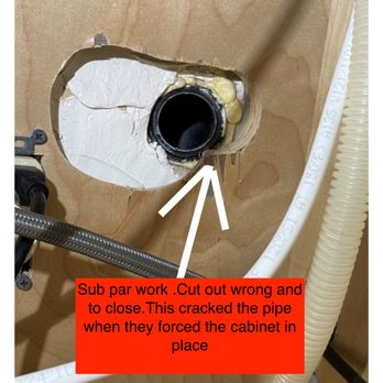 Dream kitchen solution - They broke my pipe - General Contractors Near Me Dream kitchen solution - They broke my pipe - General Contractors Near Me