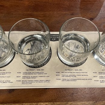 Lockwood Distilling - Tasting setup - Distilleries Near Me - Richardson, Texas