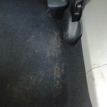 Enterprise Rent-A-Car - back seat floor mat full of dirt!! YUCK! - Car Rental Near Me - San Francisco, California