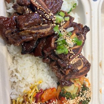 Shiku - Short rib, veggies and rice - Korean Near Me - Los Angeles, California