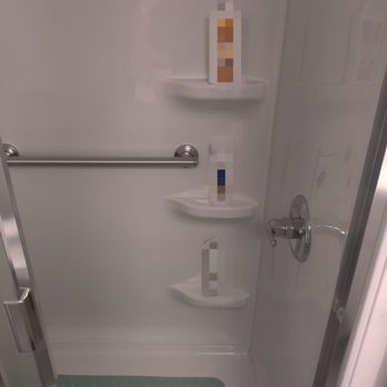 IQ Construction Solutions - New walk in shower. The handle configuration is so smart! - General Contractors Near Me IQ Construction Solutions - New walk in shower. The handle configuration is so smart! - General Contractors Near Me