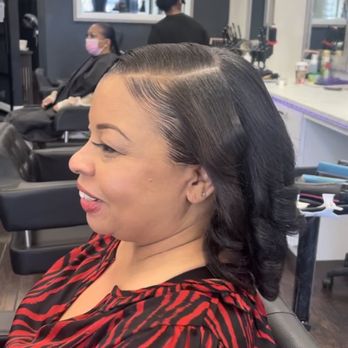 Cutie Pie Salon - Silk Press by Delitha - Hair Salons Near Me - Antioch, California