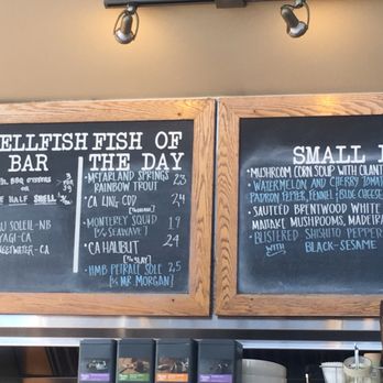 Fish - Chalk board special that change daily - Seafood Near Me - Sausalito, California Fish - Chalk board special that change daily - Seafood Near Me - Sausalito, California