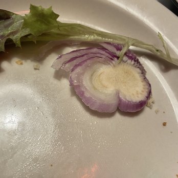 Logan's Roadhouse - Onion "tip". I don't know anyone who would eat this! - American Near Me - Tuscaloosa, Alabama