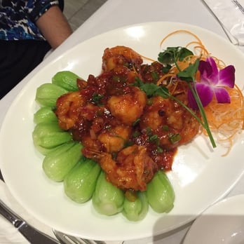 Moonstone - Stir Fried Prawns with Baby Bok Choy - Chinese Near Me - Great Neck, New York