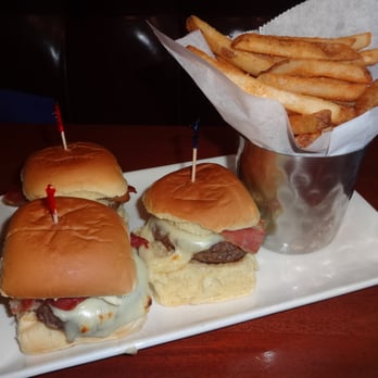 Eli's on Whitney - Bacon burger sliders, at Eli's on Whitney in Hamden, CT. - American Near Me - Hamden, Connecticut Eli's on Whitney - Bacon burger sliders, at Eli's on Whitney in Hamden, CT. - American Near Me - Hamden, Connecticut