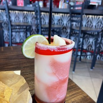 Torchy's Tacos - Frozen Strawberry Swirl Margarita - Tacos Near Me - Columbus, Ohio Torchy's Tacos - Frozen Strawberry Swirl Margarita - Tacos Near Me - Columbus, Ohio