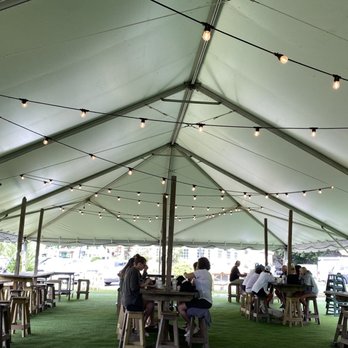 Coastal Cravings - Outdoor tent for safe relaxed dining - Seafood Near Me - Duck, North Carolina Coastal Cravings - Outdoor tent for safe relaxed dining - Seafood Near Me - Duck, North Carolina