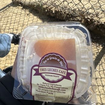 Tres Leches Cafe - Harlem - small passion fruit Tres Leches cake - Bakeries Near Me - New York, New York