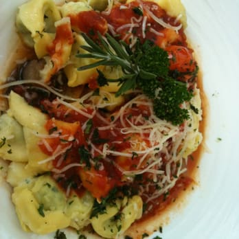 Restaurant Crystal - Tortellini with ratatouille - Hotels & Travel Near Me - Lauterbrunnen, BE