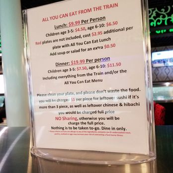 Sushi Train - Please read - Sushi Bars Near Me - Nashville, Tennessee
