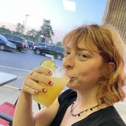 The Art of Food - Red headed Margarita drinker