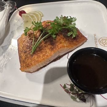 Blue Sunday Bar & Grill - LEMON HERB SALMON - Asian Fusion Near Me - Bensalem, Pennsylvania Blue Sunday Bar & Grill - LEMON HERB SALMON - Asian Fusion Near Me - Bensalem, Pennsylvania