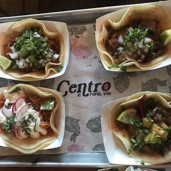 Centro - Carnitas en Adobo Taco, Papas con Chorizo Taco - Cocktail Bars Near Me - Minneapolis, Minnesota
