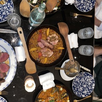 Del Mar - Three of the paella's - Spanish Near Me - Washington, DC, District of Columbia