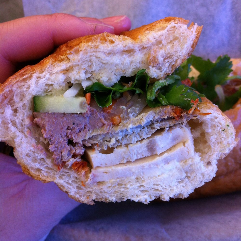 Pho Nhuan - A clump of pâté. Could have been spread better! - Vietnamese Near Me - Vancouver, British Columbia Pho Nhuan - A clump of pâté. Could have been spread better! - Vietnamese Near Me - Vancouver, British Columbia