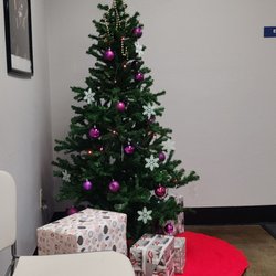 Milan Institute - Merced - All decorated for the holidays