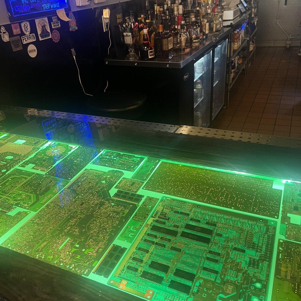 Bar with... computer stuff