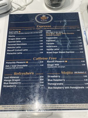 Menu photo 2 Azal Coffee Forest Hills, NY