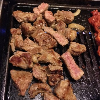 Iron Age - Soy pork steak, perfectly grilled - Korean Near Me - Centreville, Virginia Iron Age - Soy pork steak, perfectly grilled - Korean Near Me - Centreville, Virginia
