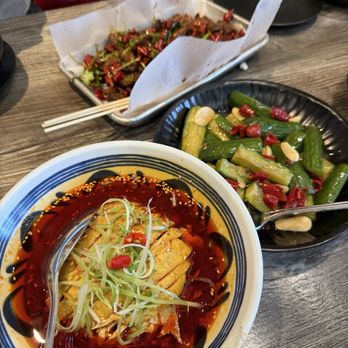 Sichuan Impression - Grandma's Pickled Cucumber Juicy Steamed Chicken In Chili Sauce Mini Lamb Skewer - Chinese Near Me - Tustin, California Sichuan Impression - Grandma's Pickled Cucumber Juicy Steamed Chicken In Chili Sauce Mini Lamb Skewer - Chinese Near Me - Tustin, California
