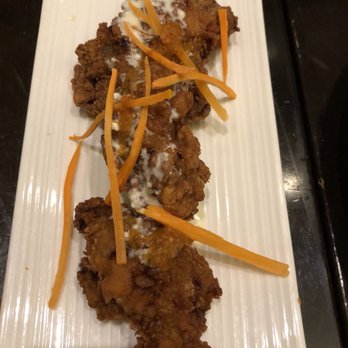 Jump Restaurant - Spicy chicken wings. Happy hour special of 3 for $9 - Canadian (New) Near Me - Toronto, Ontario Jump Restaurant - Spicy chicken wings. Happy hour special of 3 for $9 - Canadian (New) Near Me - Toronto, Ontario