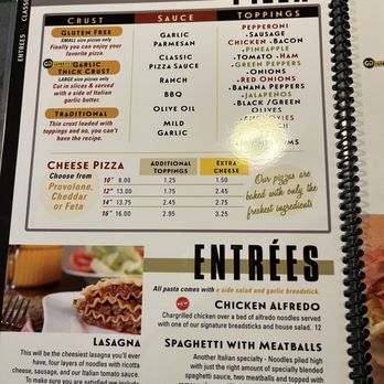 Generations Pizzeria - Menu - Pizza Near Me - Wilmington, Ohio