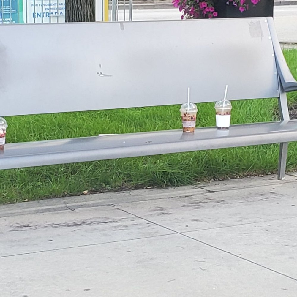 Nutella Cafe - Iced coffee was so bad other people left it on the side to melt - Desserts Near Me - Chicago, Illinois