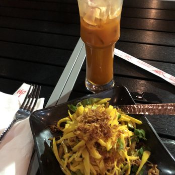 Mingalaba - Mango salad and Burmese ice tea - Burmese Near Me - Burlingame, California Mingalaba - Mango salad and Burmese ice tea - Burmese Near Me - Burlingame, California