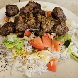 Xenia Kebab Grille - Steak and lamb kebab platter
