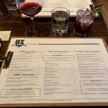Ox - Current menu as of 2/26/2019 - Argentine Near Me - Portland, Oregon Ox - Current menu as of 2/26/2019 - Argentine Near Me - Portland, Oregon