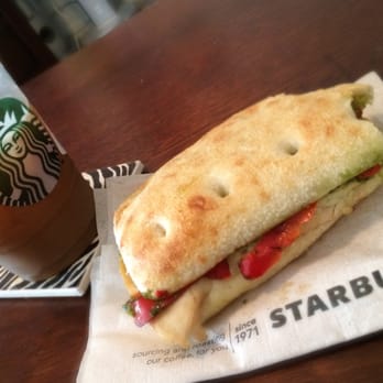 Starbucks - Turkey pesto panini. Delicious, hot, and fresh! - Coffee & Tea Near Me - Royal Palm Beach, Florida Starbucks - Turkey pesto panini. Delicious, hot, and fresh! - Coffee & Tea Near Me - Royal Palm Beach, Florida