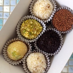 The brigadeiros of Sweet Bob. The brigadeiros of Sweet Bob.