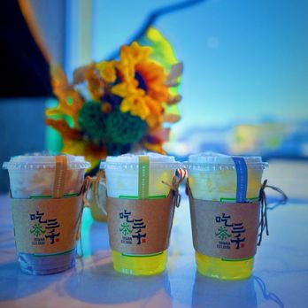 Chicha San Chen - Fresh Organic Milk w/ Taro Ball and Taro Paste / Lemon Condensed Milk - Bubble Tea Near Me - Daly City, California Chicha San Chen - Fresh Organic Milk w/ Taro Ball and Taro Paste / Lemon Condensed Milk - Bubble Tea Near Me - Daly City, California