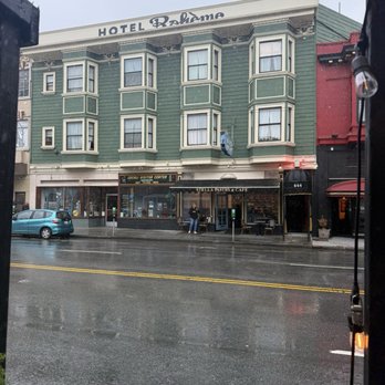 Hotel Boheme - the view from cafe greco across the street - Hotels Near Me - San Francisco, California