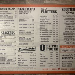Willie Jewell's Old School Bar-B-Q - Menu