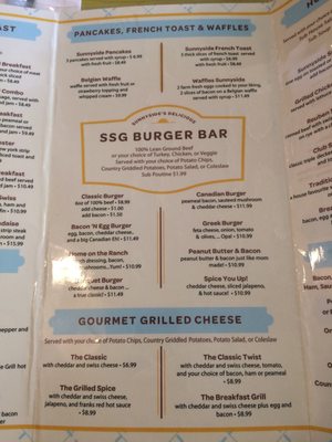 Menu photo 5 Sunnyside Grill Toronto, ON