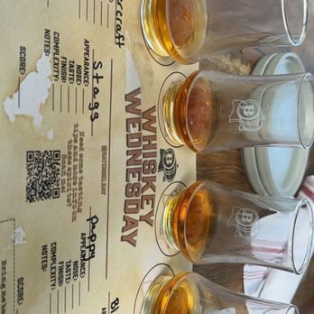 Batch New Southern Kitchen - Whiskey flight - New American Near Me - Delray Beach, Florida