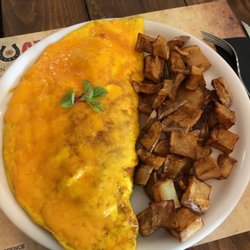 Get Lucky - Vegetarian omelet with potatoes
