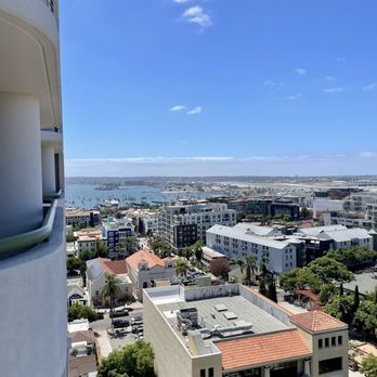 Courtyard By Marriott - View from the 15th Floor - Hotels Near Me - San Diego, California
