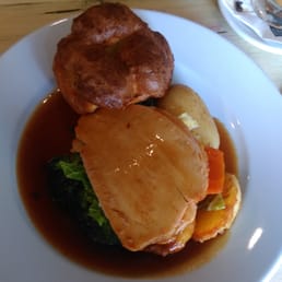 Roast turkey dinner