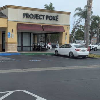 Project Poke - Storefront - they are facing Brodard, next to Sharetea - Poke Near Me - Fountain Valley, California