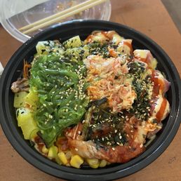 reg poke bowl (2 proteins)