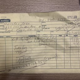 No where in our receipt does it say final sale or anything about Restocking fee of 33%. This was written out by Yogi No where in our receipt does it say final sale or anything about Restocking fee of 33%. This was written out by Yogi