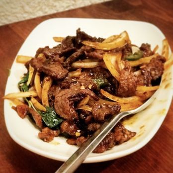 Burma Burma - Basil & Dried Chili Beef - Burmese Near Me - Dublin, California