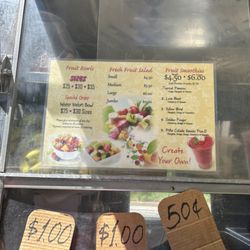 Fruit Salad Cart