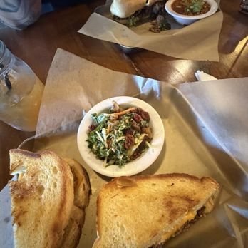 Biscuits and Bourbon - Grilled cheese with brisket !!! so good ! brisket hoagie is soo good ! - New American Near Me - Henderson, Nevada